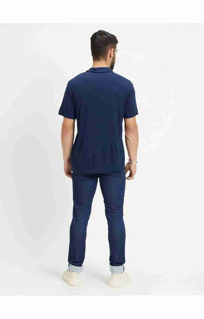 Navy Blue Skinny Fit Jeans