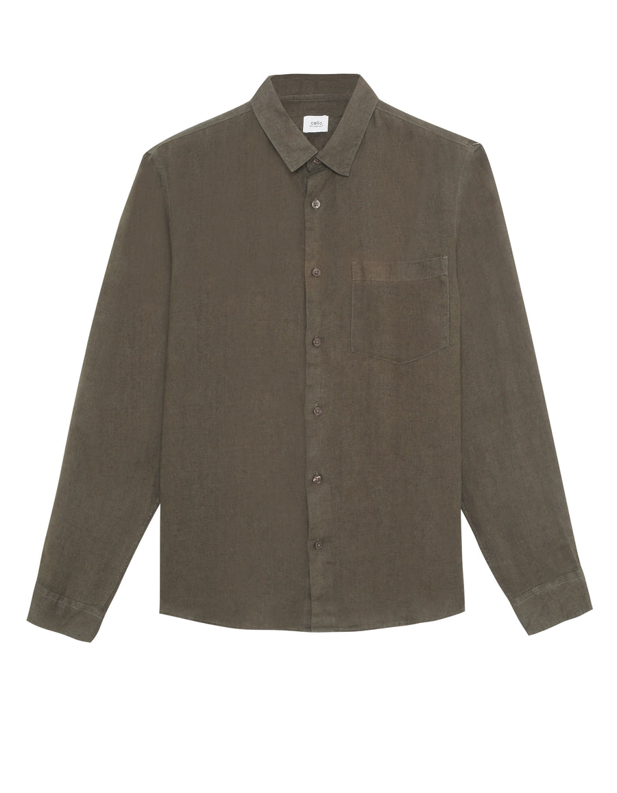 Regular Fit Shirt - Dark Green