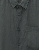 Celio Regular Fit Spread Collar 100% Linen Shirt - Green