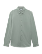 Celio* Solid Green Cotton Men Regular Fit Shirts