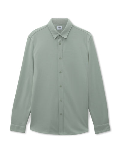 Celio* Solid Green Cotton Men Regular Fit Shirts