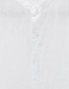 Celio* Solid Men White Regular Fit Linen Shirt