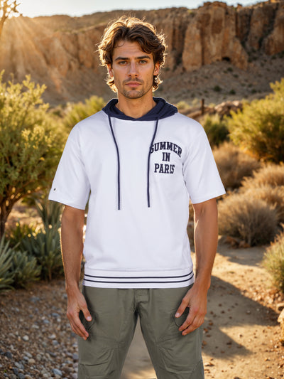 Celio* Printed Relaxed Fit Cotton White T-Shirt