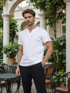Celio* Men White Solid Relaxed Fit Cotton T-shirt