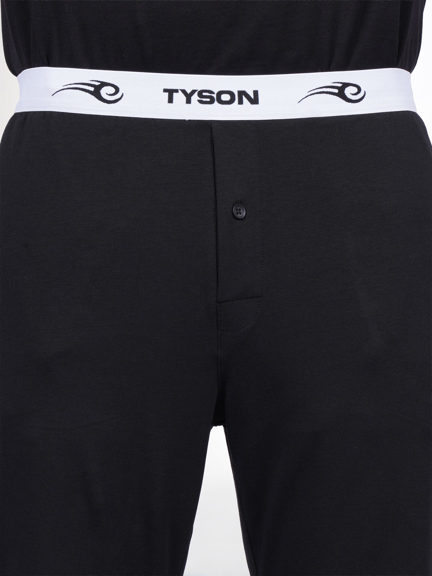 Celio Men Black Solid Regular Fit Cotton Tyson Trouser