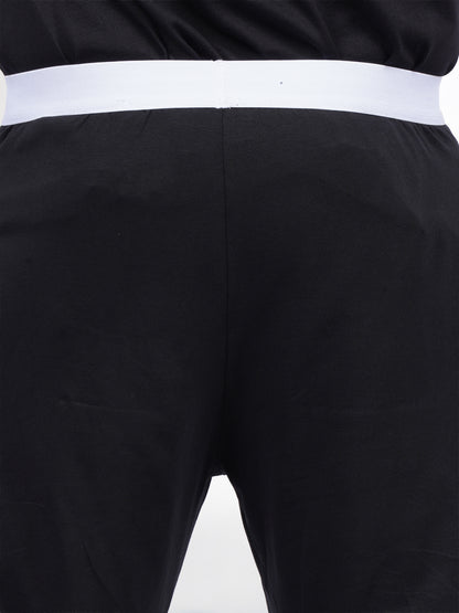 Celio Men Black Solid Regular Fit Cotton Tyson Trouser