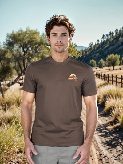 Celio* Chamonix Regular Fit Cotton Olive T-Shirt