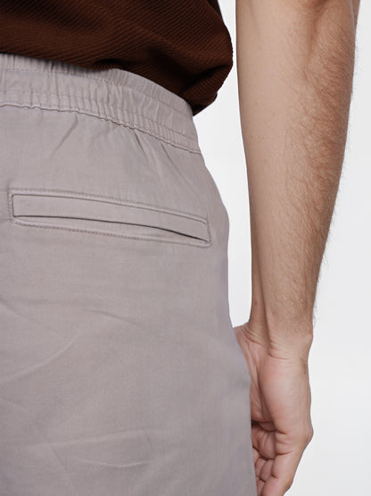 Celio* Cotton Straight Fit Beige Cargo