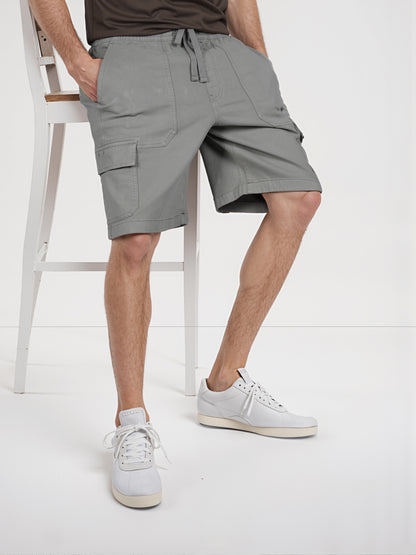 Celio* Cotton Straight Fit Olive Cargo