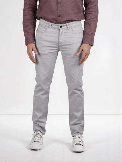 Celio* Poly-Cotton Slim Fit Grey Jean