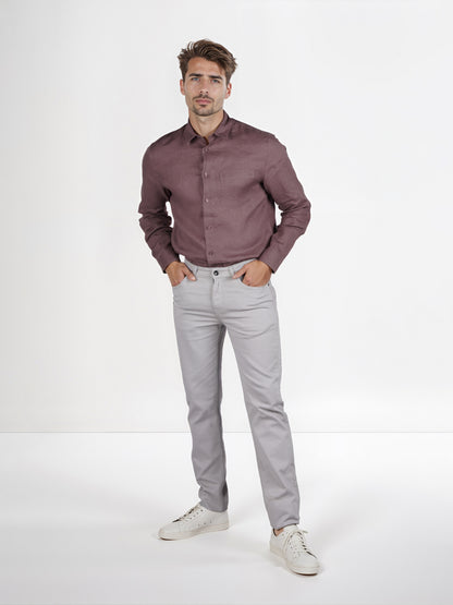 Celio* Poly-Cotton Slim Fit Grey Jean
