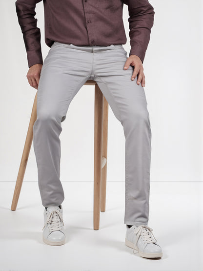 Celio* Poly-Cotton Slim Fit Grey Jean