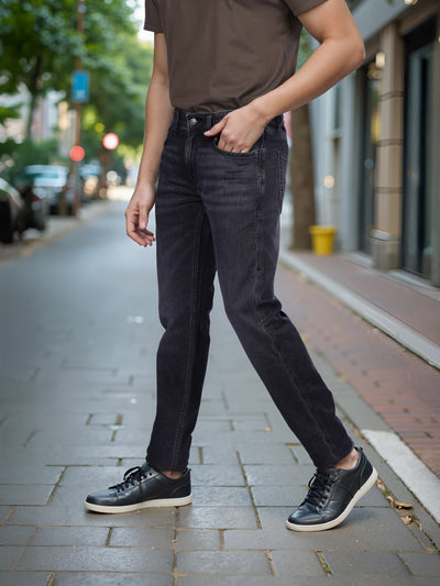 Celio* Poly-Cotton Skinny Fit Grey Jean