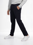 Celio* Casual Men Slim Fit Cotton Black Solid Trouser