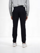 Celio* Casual Men Slim Fit Cotton Black Solid Trouser