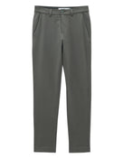 Celio* Cotton-Blend Regular Fit Grey Trousers