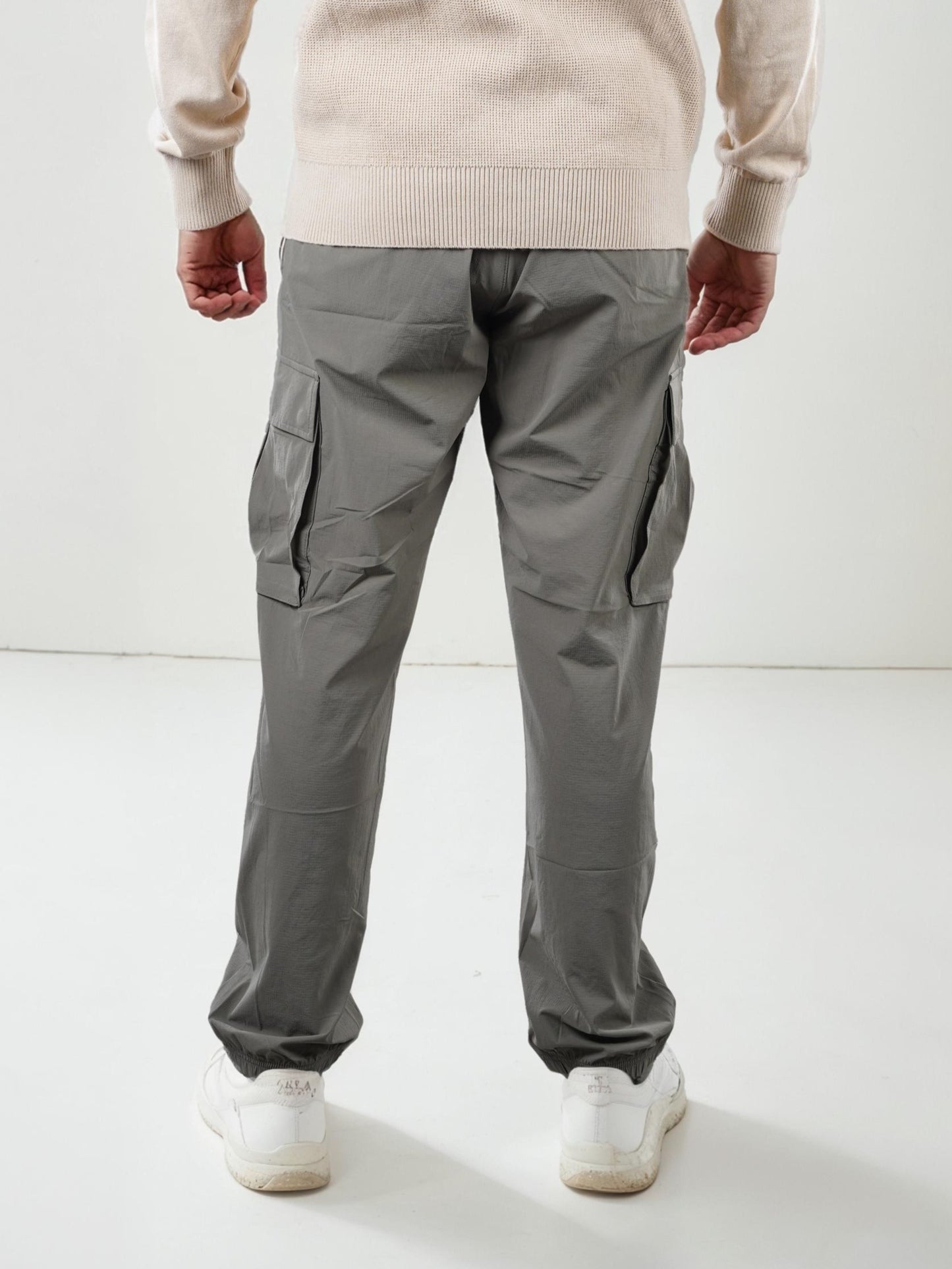 Celio* Poly-Blend Slim Fit Olive Trousers