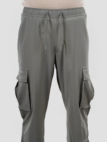 Celio* Poly-Blend Slim Fit Olive Trousers