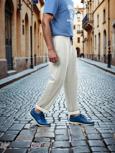 Celio* Polyester-Blend Regular Fit Green Trouser