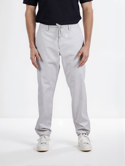 Celio* Men Grey Solid Slim Fit Polyester Cargo