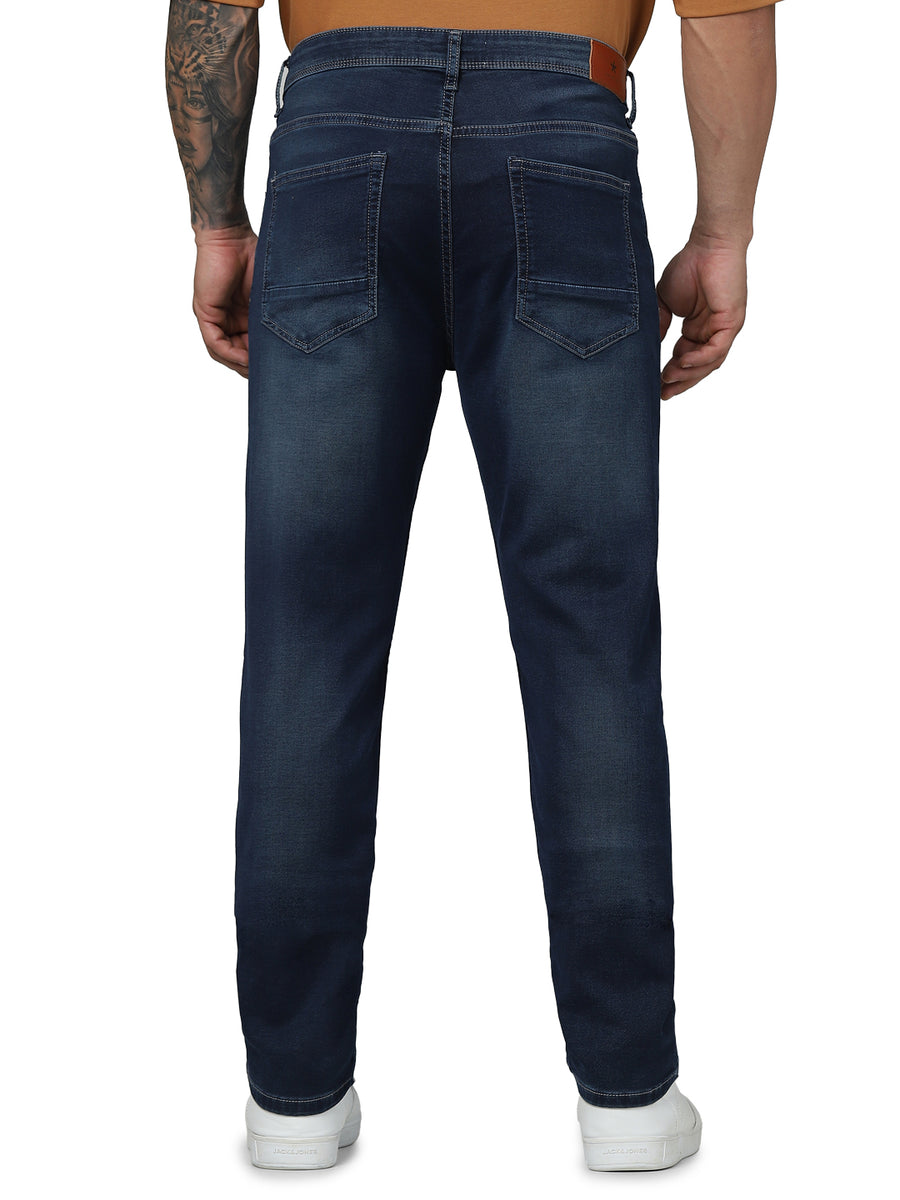 Celio* Cotton-Poly-Blend Slim Fit Blue Jean
