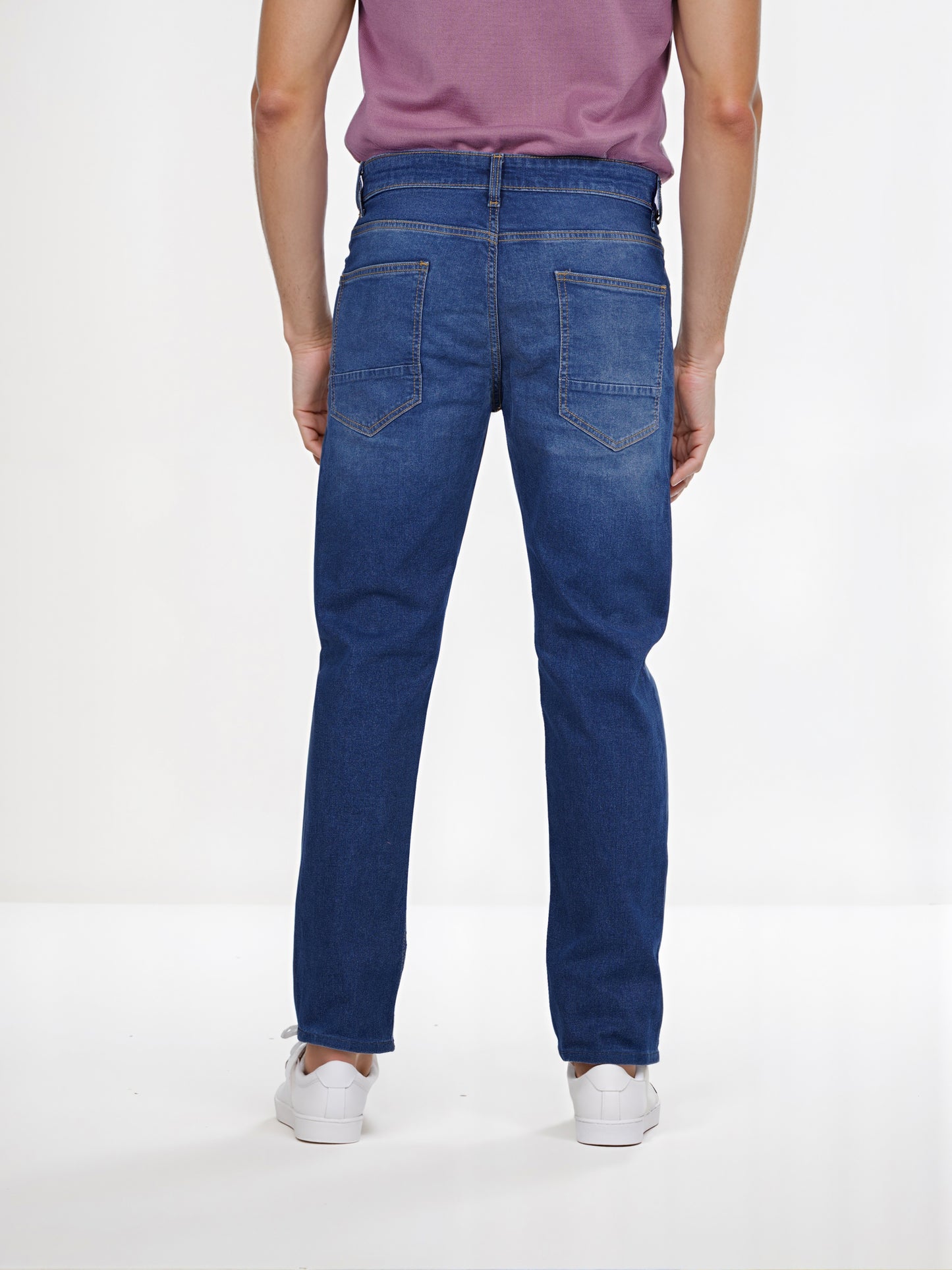 Celio* Cotton Straight Fit Blue Jean