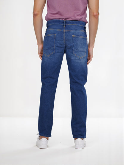 Celio* Cotton Straight Fit Blue Jean