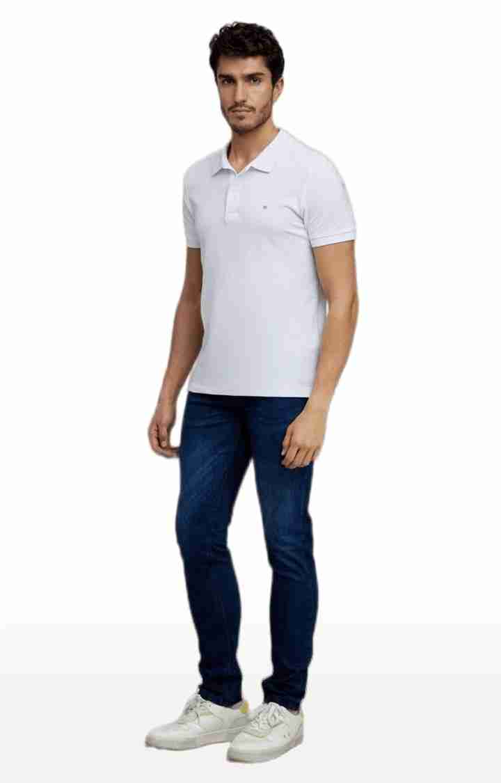 Navy Blue Slim Fit Jeans