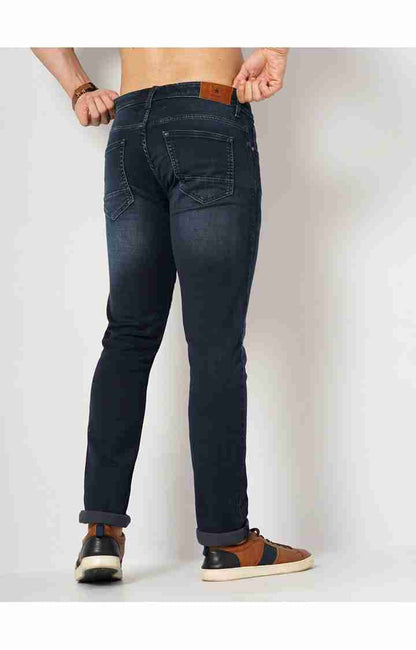 Navy Blue Slim Fit Jeans