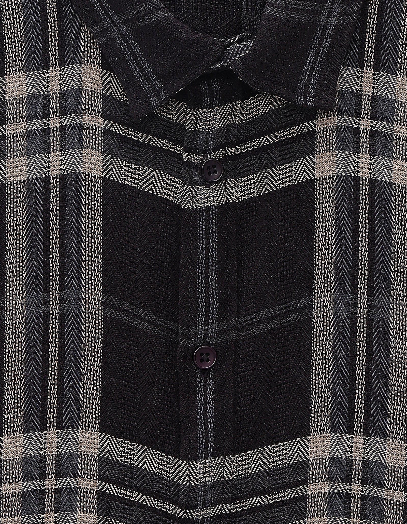 Celio* Men Purple Checked Regular Fit Polyester Shirts