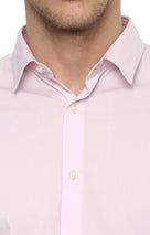 Celio* Men Slim Fit Cotton Shirt-Pink