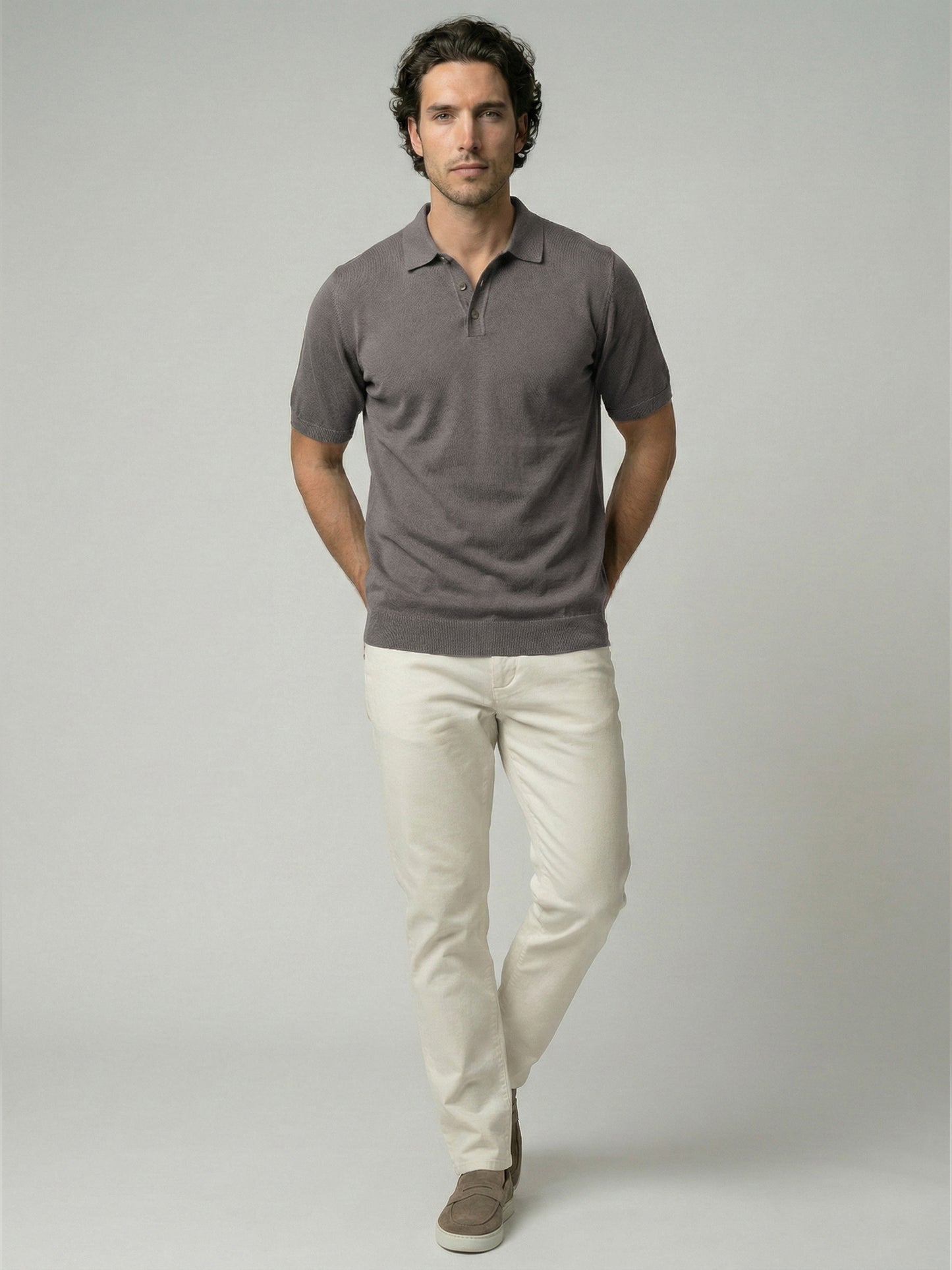 Celio Men Grey Solid Regular Fit Cotton T-Shirts