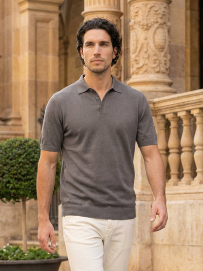 Celio Men Grey Solid Regular Fit Cotton T-Shirts