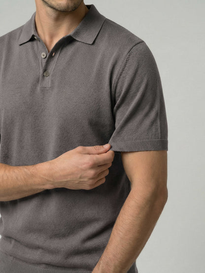 Celio Men Grey Solid Regular Fit Cotton T-Shirts
