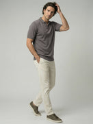 Celio Men Grey Solid Regular Fit Cotton T-Shirts