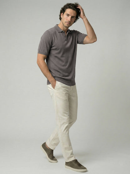 Celio Men Grey Solid Regular Fit Cotton T-Shirts