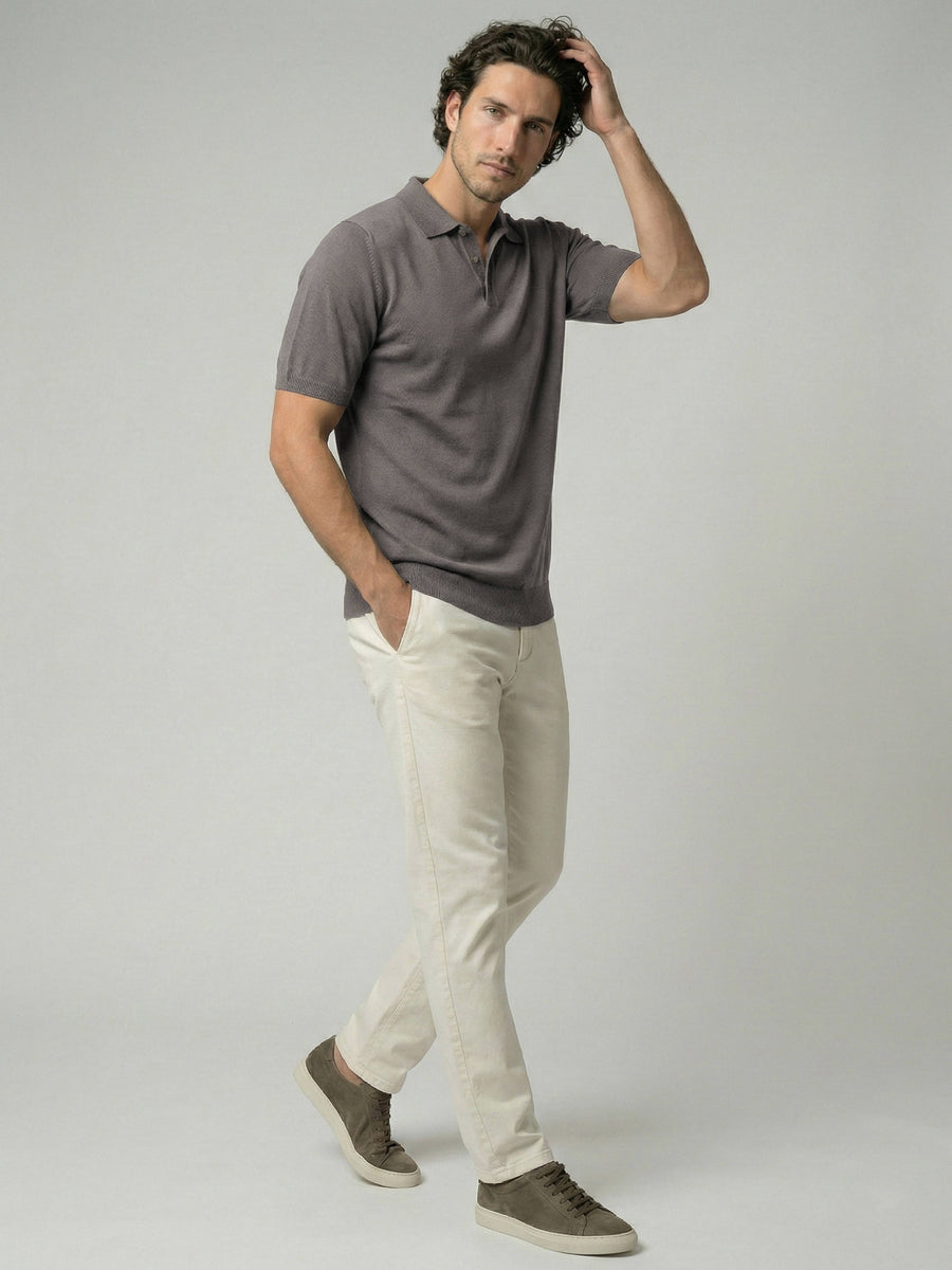 Celio Men Grey Solid Regular Fit Cotton T-Shirts