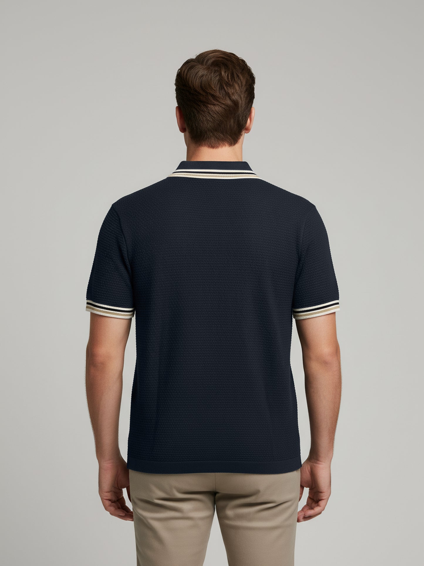Celio Men Blue Solid Regular Fit Cotton T-Shirts