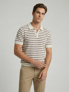 Celio* Off Cotton Striped Regular Fit T-Shirts