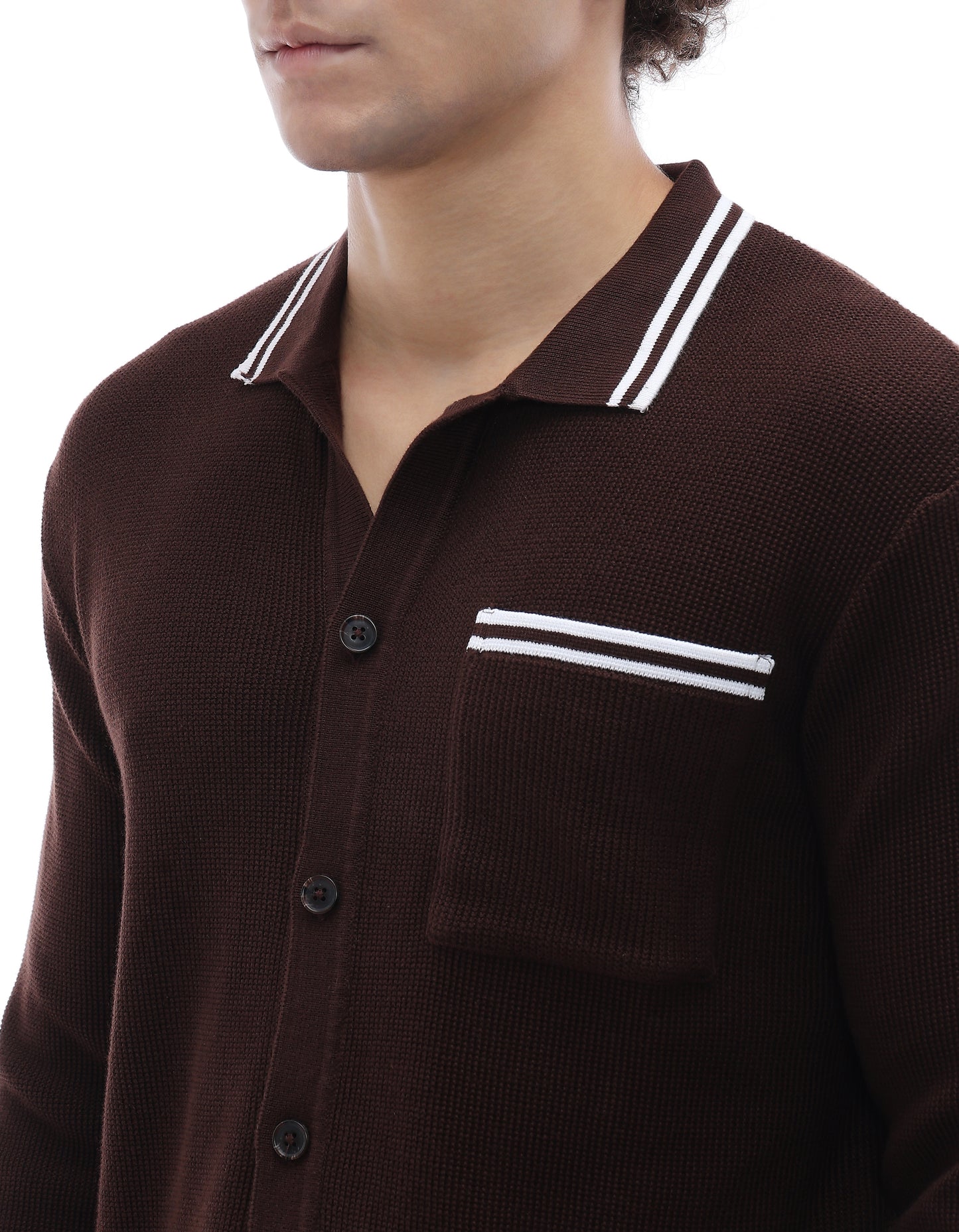 Celio* Regular Fit Men Cotton Solid Brown T-Shirts