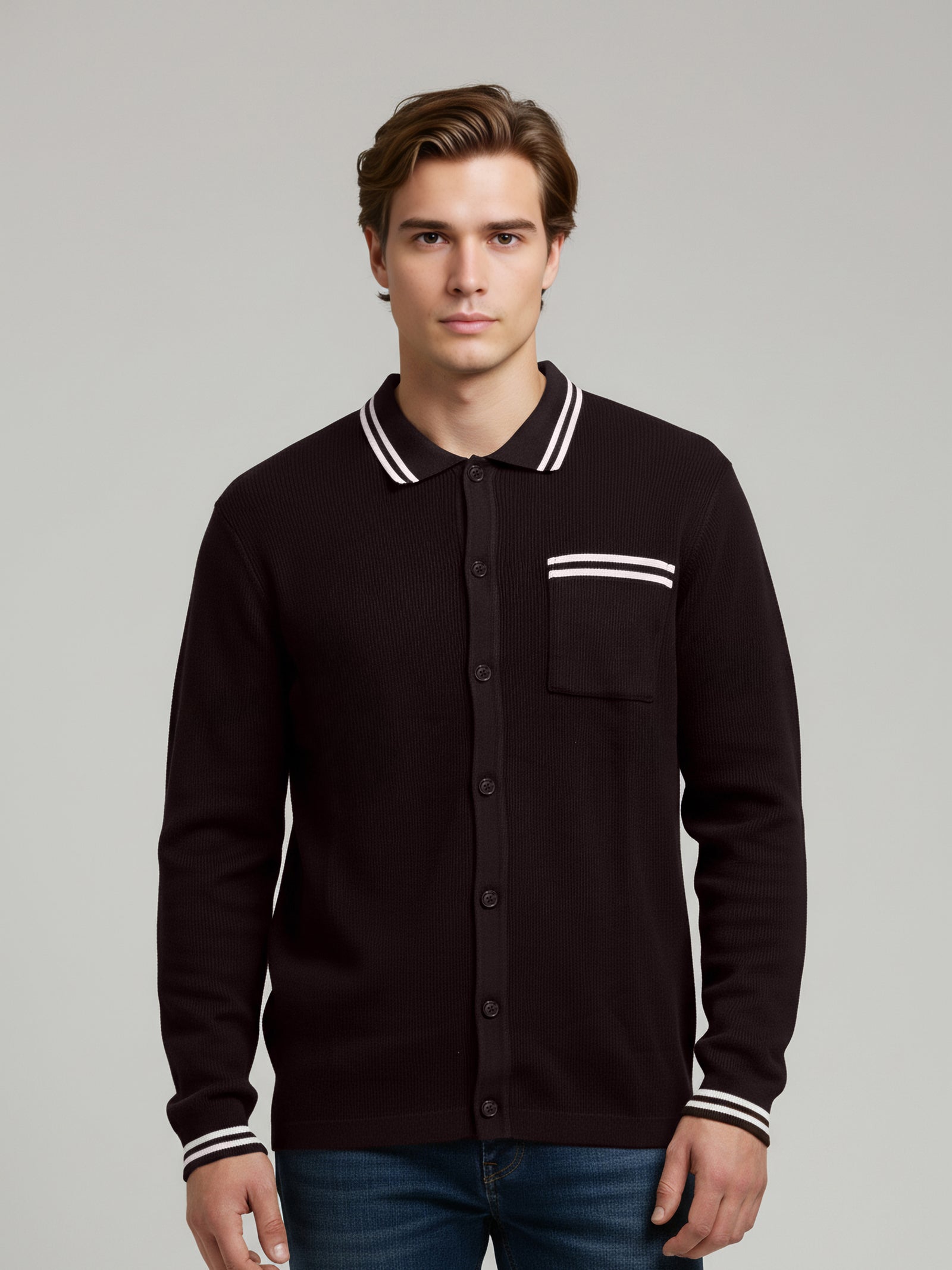 Celio* Regular Fit Men Cotton Solid Brown T-Shirts