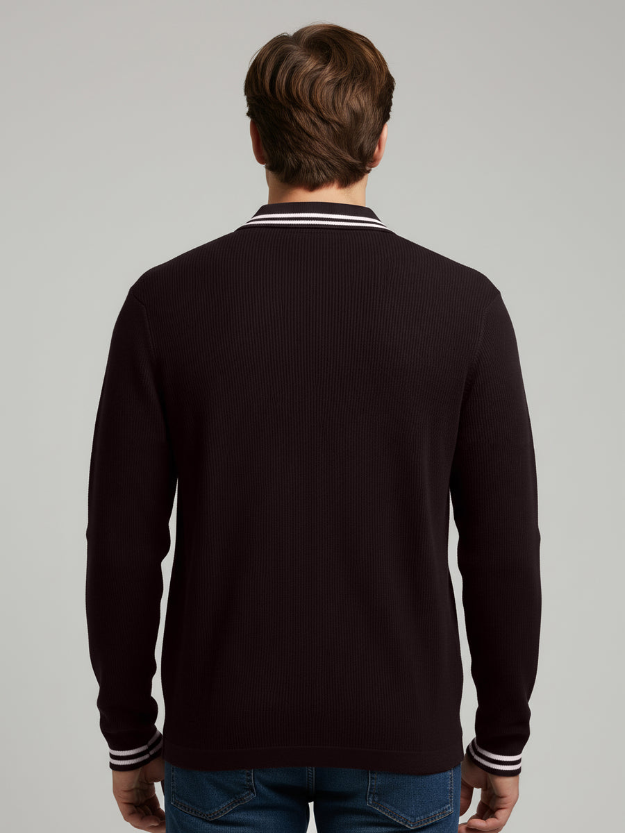 Celio* Regular Fit Men Cotton Solid Brown T-Shirts