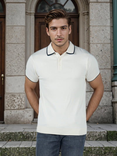 Celio* Men White Solid Regular Fit Cotton T-Shirts