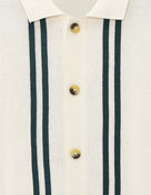 Celio* Causal Striped Cotton Off T-Shirts