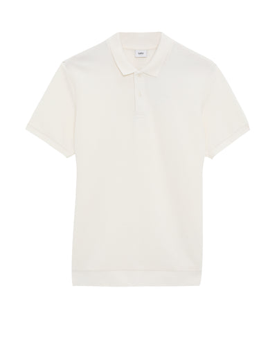 Regular Fit Polycotton Solid Tshirts - Off White