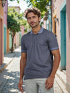 Celio* Men Blue Solid Regular Fit Cotton T-shirt