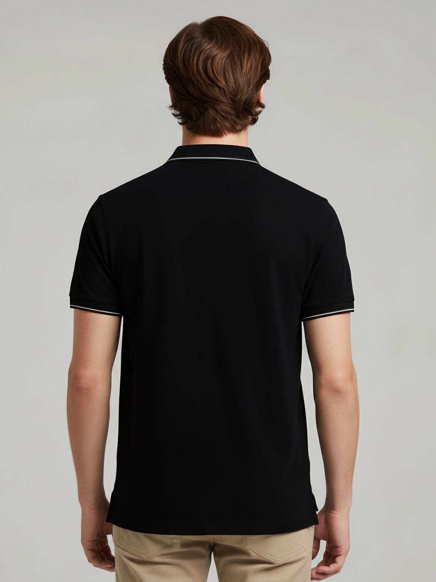 Celio Men Black Solid Regular Fit Cotton T-Shirts