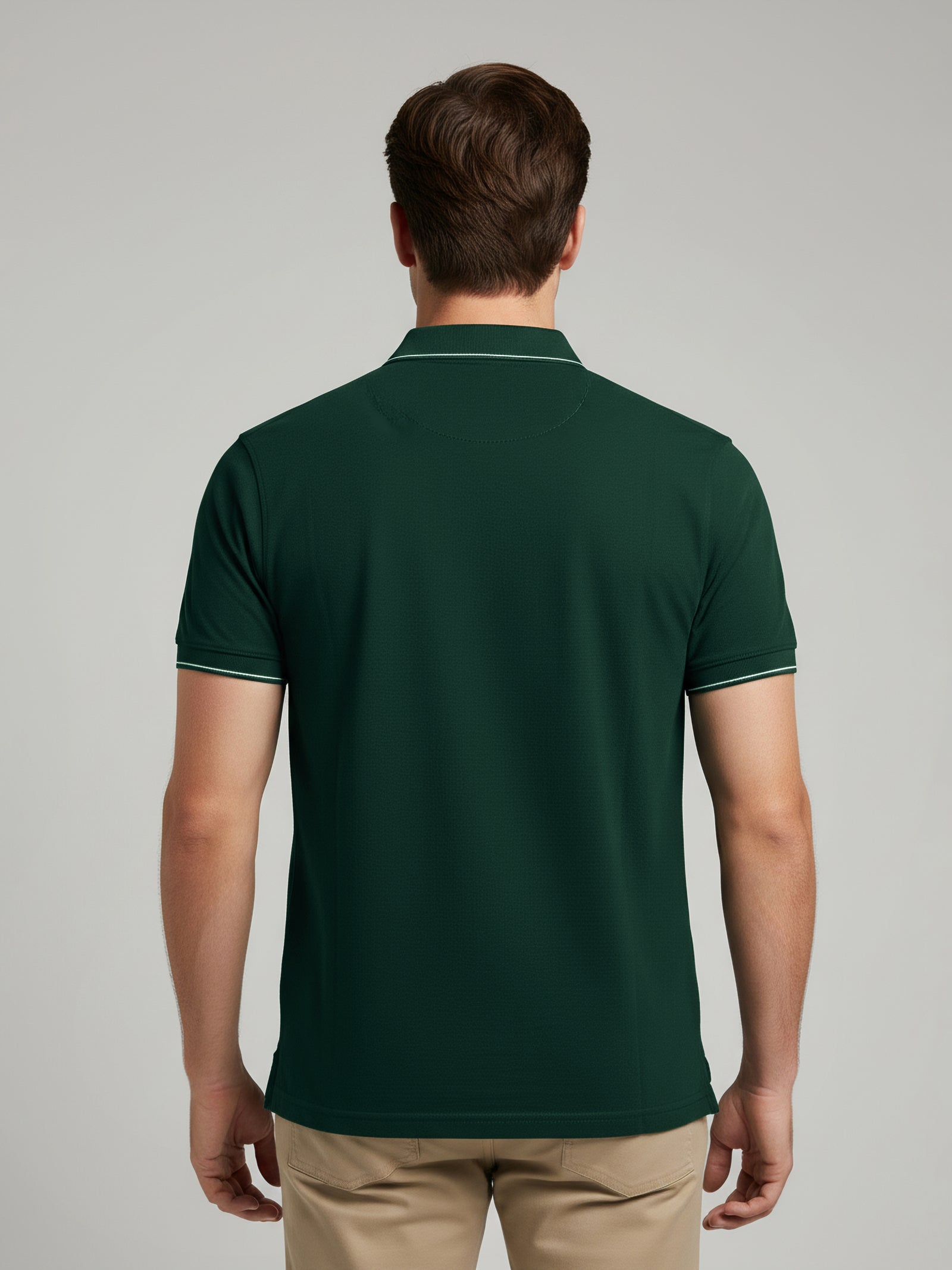 Celio* Men Green Regular Fit Solid Cotton T-Shirts