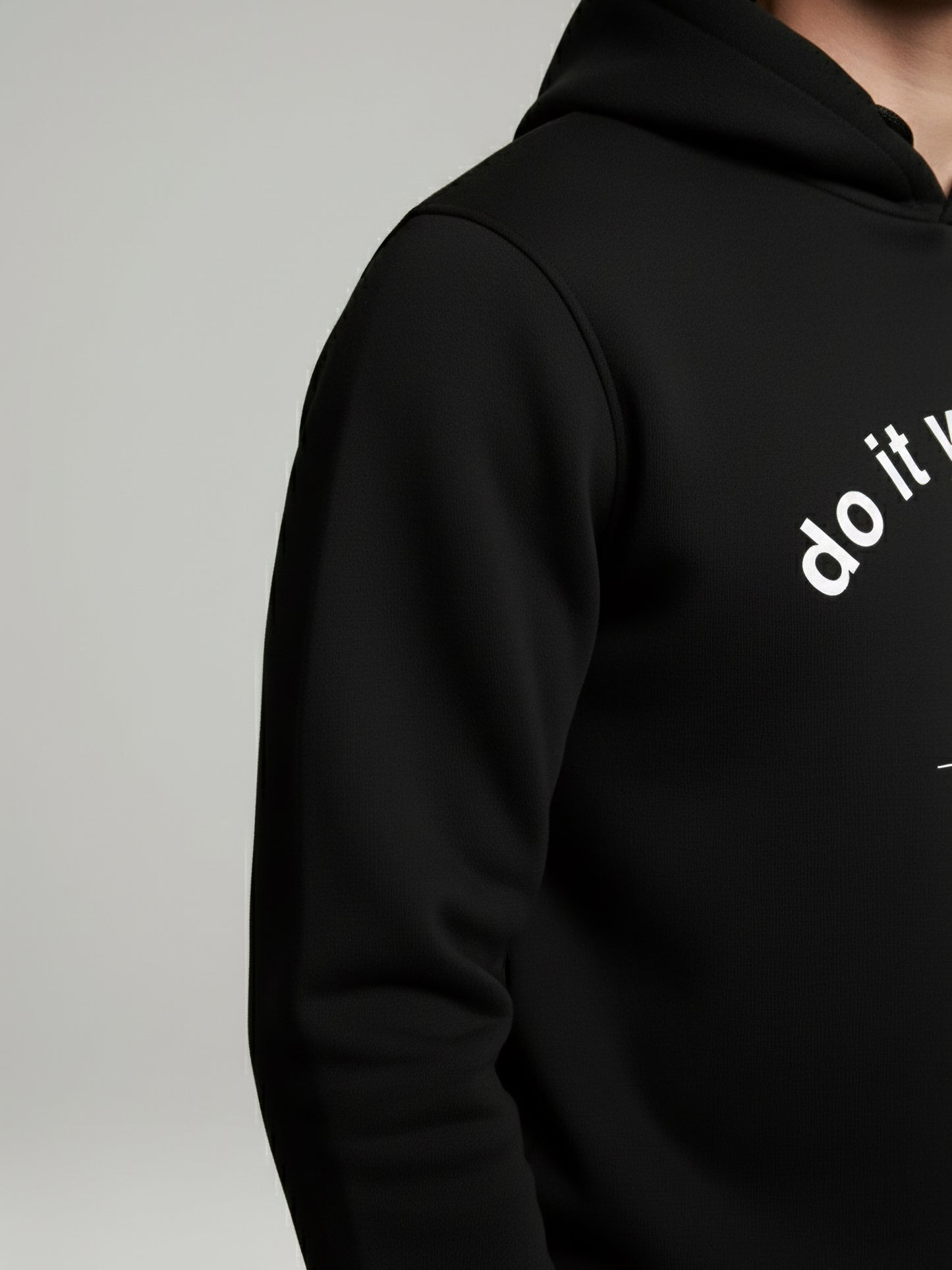 Celio* Men Black Printed Regular Fit Polyester Sweatshirts