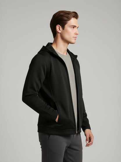 Celio* Men Olive Solid Regular Fit Cotton Sweatshirts